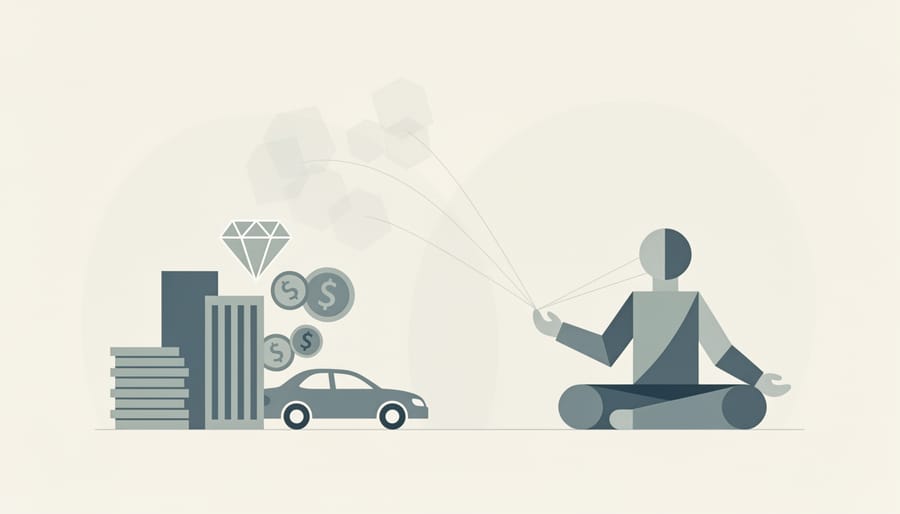 Hands cupped together with golden light particles slipping through fingers